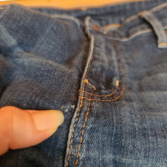 Denim & Supply Ralph Lauren 💜 Straight Leg Jeans Stone Wash Stretch Sz 32 X 31" - Picture 6 of 11